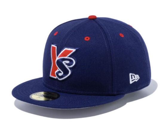 1999-2012 Tokyo Yakult Swallows Classic Flat Cap New Era 59FIFTY