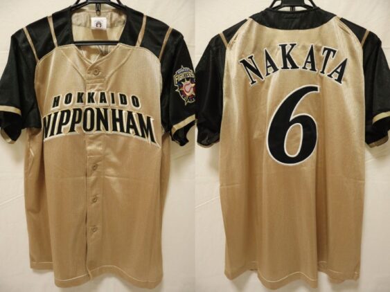 2011-2021 Hokkaido Nippon Ham Fighters Jersey Away Nakata #6