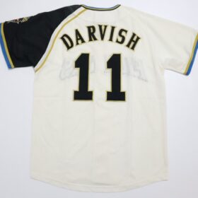 2005-2010 Hokkaido Nippon Ham Fighters Replica Jersey Home Darvish #11 - Image 7