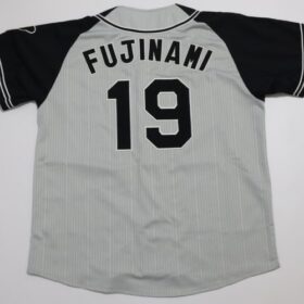 2016-2017 Hanshin Tigers Replica Jersey Away Fujinami #19 - Image 7