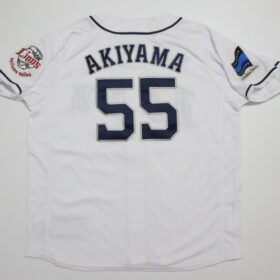 2016-2018 Saitama Seibu Lions Replica Jersey Home Akiyama #55 - Image 9