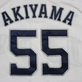 2016-2018 Saitama Seibu Lions Replica Jersey Home Akiyama #55 - Image 10