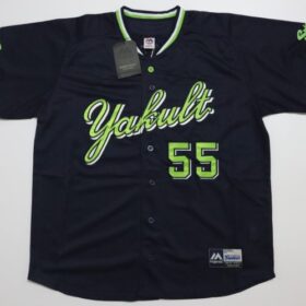 2018-2024 Tokyo Yakult Swallows Replica Jersey Away Murakami #55 - Image 2