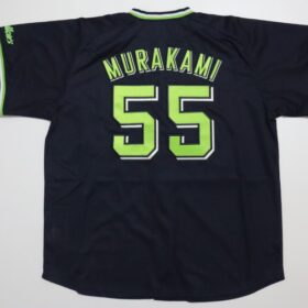 2018-2024 Tokyo Yakult Swallows Replica Jersey Away Murakami #55 - Image 9