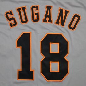 2019-2020 Tokyo Yomiuri Giants Replica Jersey Away Sugano #18 - Image 9