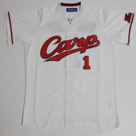 2019-2021 Hiroshima Toyo Carp Replica Jersey Home Suzuki #1 - Image 3