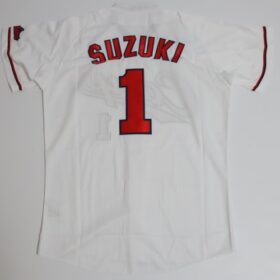 2019-2021 Hiroshima Toyo Carp Replica Jersey Home Suzuki #1 - Image 8