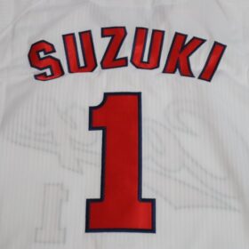 2019-2021 Hiroshima Toyo Carp Replica Jersey Home Suzuki #1 - Image 9