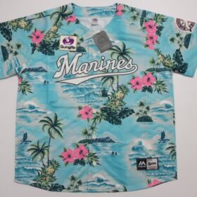 2019 Chiba Lotte Marines Replica Jersey Fifth - Image 2