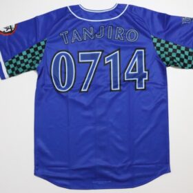 2021 Yokohama DeNA Baystars Demon Slayer Replica Jersey Tanjiro #0714 - Image 6