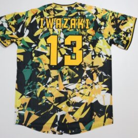 2022 Hanshin Tigers Replica Jersey Third Iwazaki #13 - Image 8