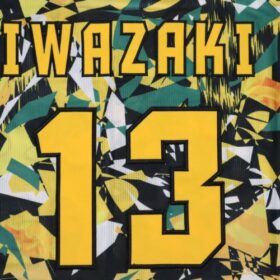 2022 Hanshin Tigers Replica Jersey Third Iwazaki #13 - Image 9