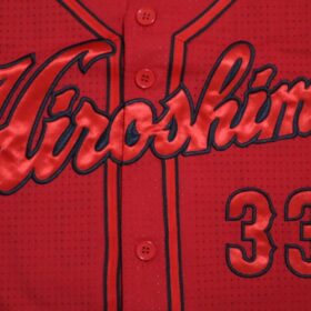 2023-2024 Hiroshima Toyo Carp Replica Jersey Away Kikuchi #33 - Image 5