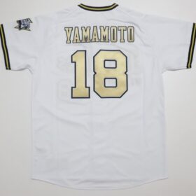 2023 Orix Buffaloes Pacific League Champions Limited Replica Jersey Yamamoto #18 - Image 9