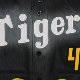 2023 Hanshin Tigers Replica Jersey Third Kumagai #4 - Image 5