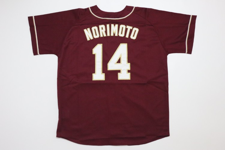 2024-2025 Tohoku Rakuten Golden Eagles Replica Jersey Away Norimoto #14 - Image 8