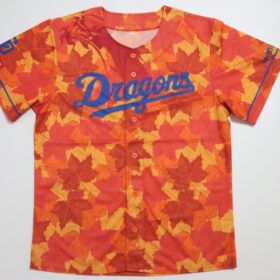 2024 Chunichi Dragons Cheap Jersey Third Orange - Image 2