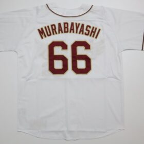 2024 Tohoku Rakuten Golden Eagles Replica Jersey Home Murabayashi #66 - Image 8