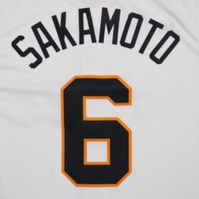 2024 Tokyo Yomiuri Giants Replica Jersey Home Sakamoto #6 with champion patch - Image 10