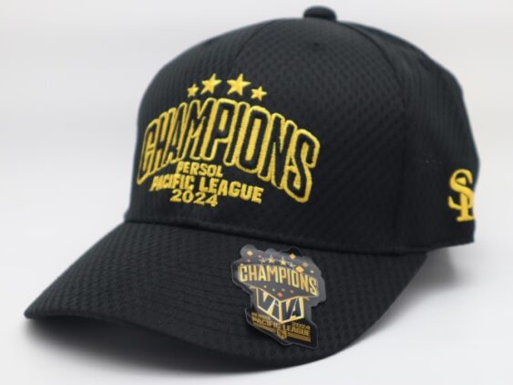 2024 Fukuoka SoftBank Hawks Pacific League Champions Replica Cap