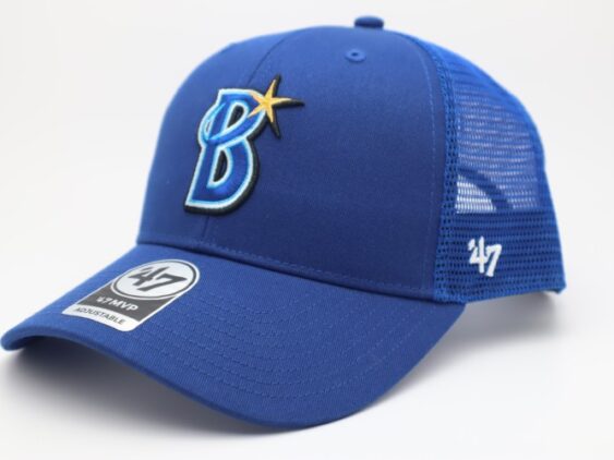 2021-2025 Yokohama DeNA Baystars Replica Mesh Cap Home 47 MVP
