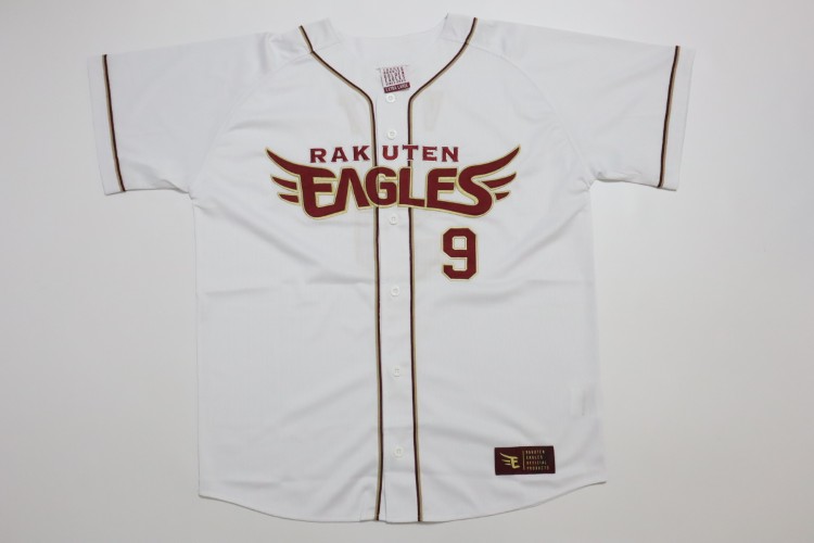 2025 Tohoku Rakuten Golden Eagles Replica Jersey Home Voit #9 - Image 3