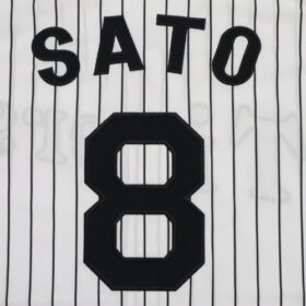 2025 Hanshin Tigers Replica Jersey Home Sato #8 with 90th