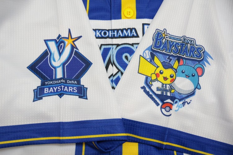 横浜DeNA ベイスターズ　PIKACHU 025 ユニフォーム Sサイズ 2026 Yokohama DeNA Baystars Replica Pokemon Jersey Home Pikachu
