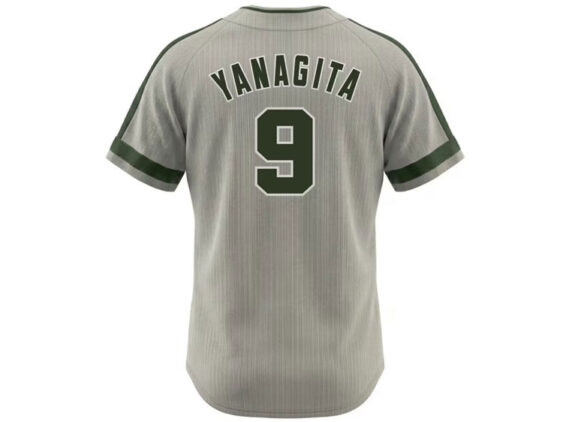 1959-1968 Nankai Hawks Remake Replica Jersey Away Yanagita #9