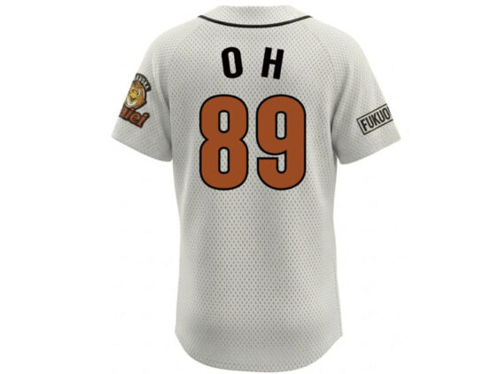 1993-2004 Fukuoka Daiei Hawks Remake Replica Jersey Home Oh #89