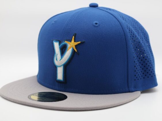 2026 Yokohama DeNA Baystars Player Flat Mesh Cap Away New Era 59FIFTY