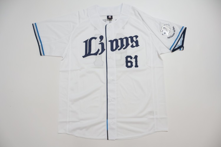 2026 Saitama Seibu Lions Replica Jersey Home Taira #61 - Image 3