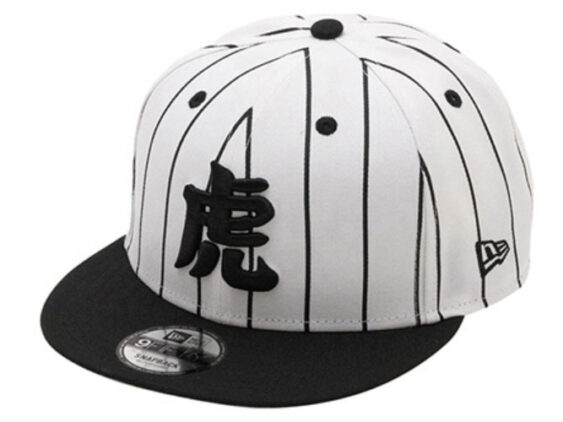 Hanshin Tigers Pin Stripe Kanji Logo Cap NEW ERA 9FIFTY